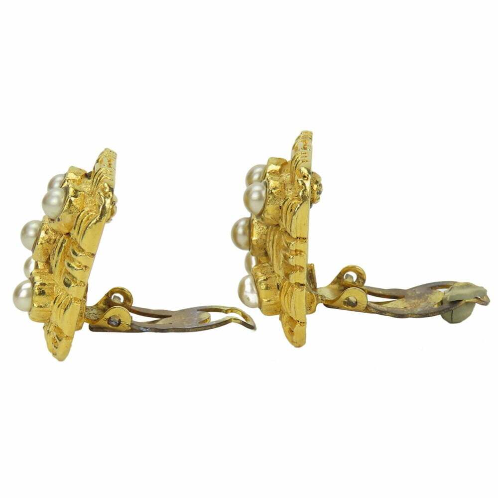 CHANEL Gold Earrings - Picture 2 of 9